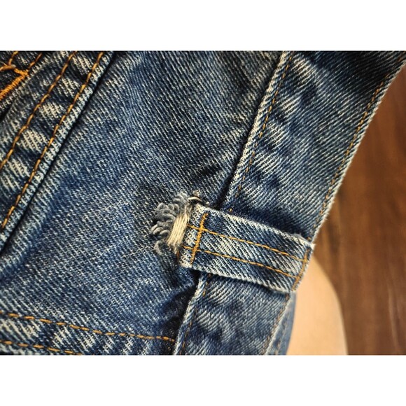 polar 92 denim Saftey Cone 34x34 Distressing main image 2